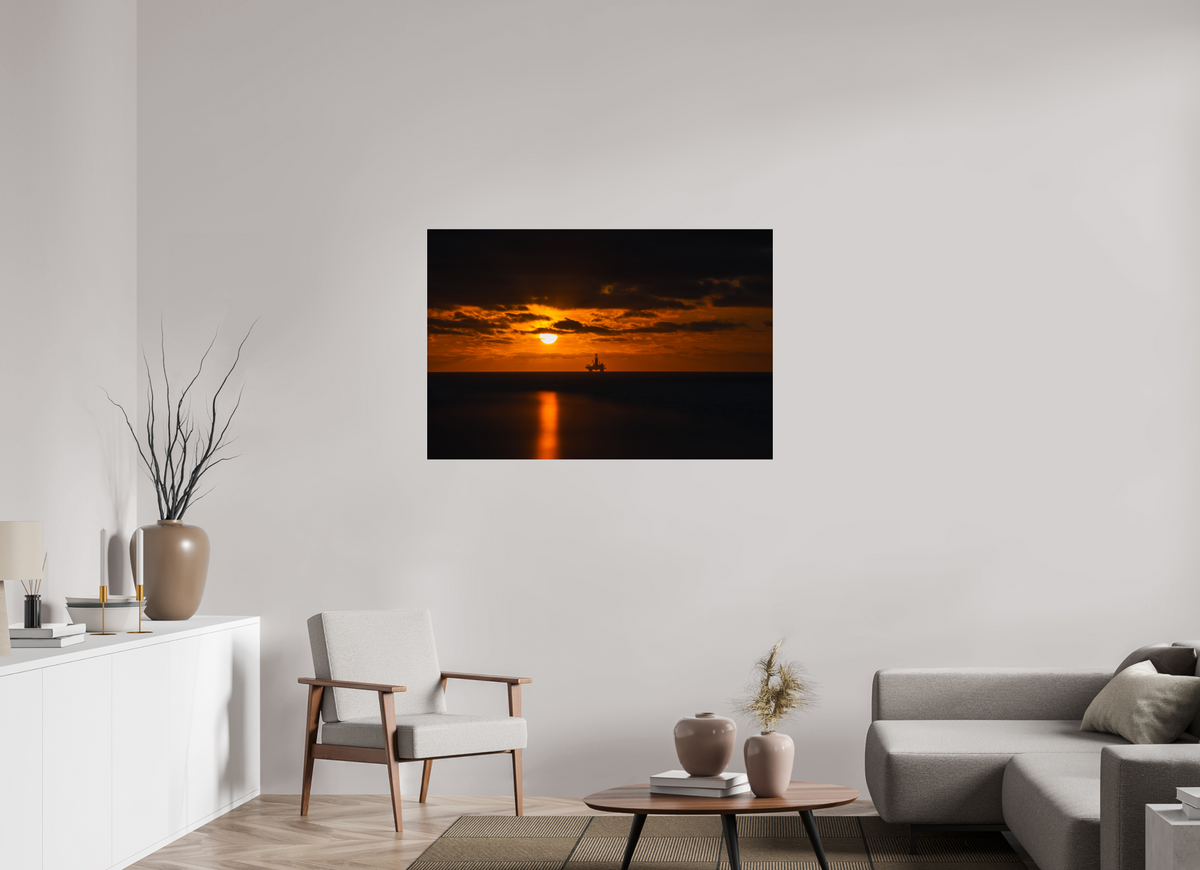 120 x 80 cm, Gallery Acrylic Ocean of Embers