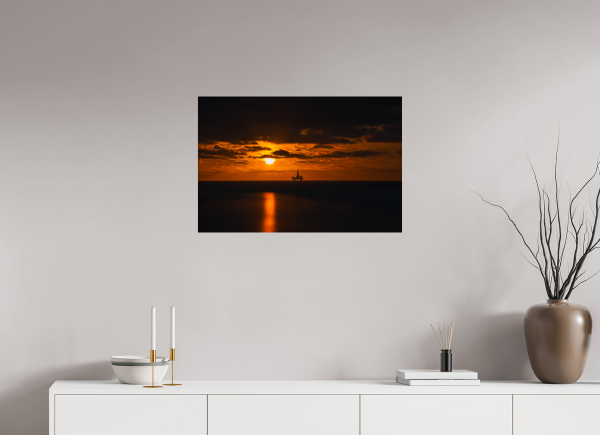 75 x 50 cm, Gallery Acrylic Ocean of Embers
