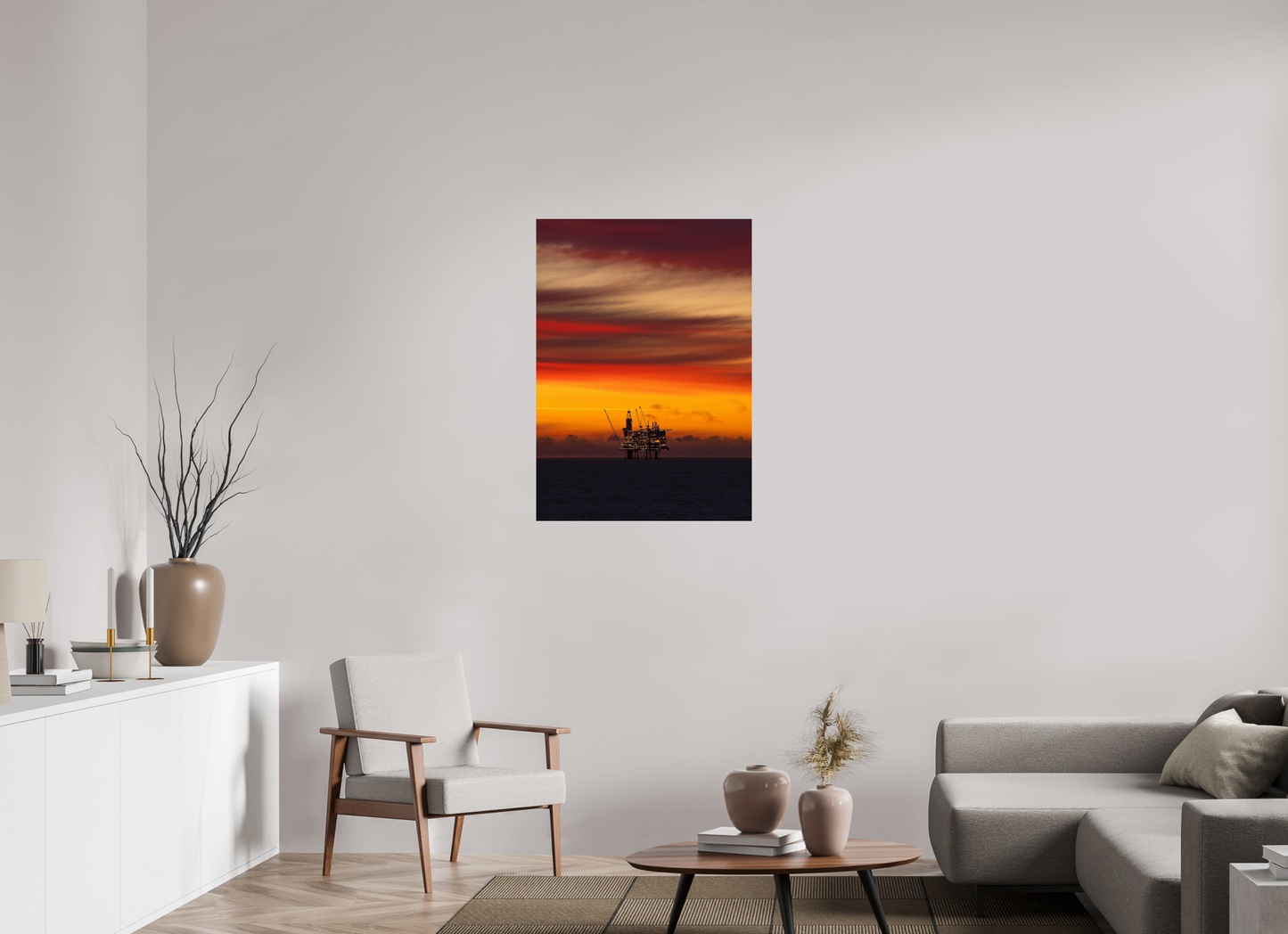 70 x 98 cm, Fine Art Print The Vigil
